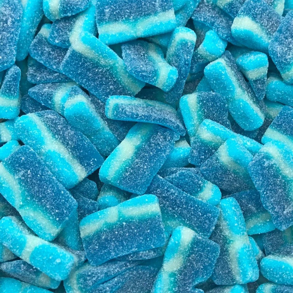 Jake Sour Blue Raspberry Wedges